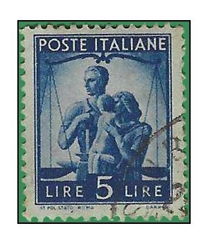 Italy # 472  1945 Used