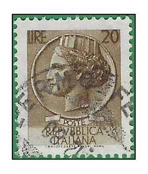 Italy # 998f 1968 Used