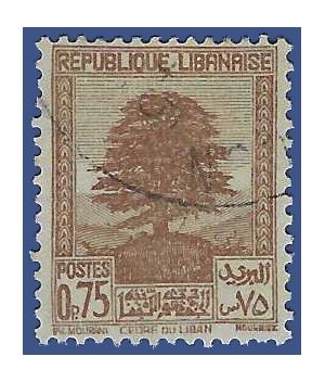 Lebanon #138a 1940 Used