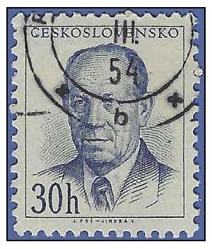 Czechoslovakia # 617 1953 CTO