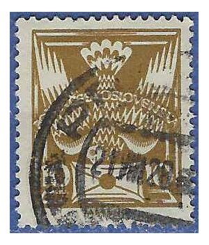Czechoslovakia #  83 1920 Used