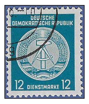 Germany DDR #O19 1954 Used