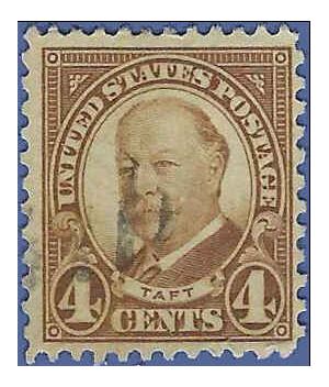 # 685 4c William H. Taft 1930 Used