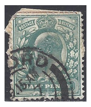 Great Britain # 127 1902 Used Fault