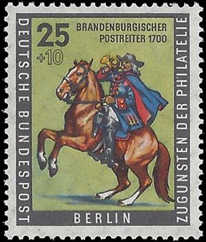 Germany Berlin #9NB 18 1956 Mint NH