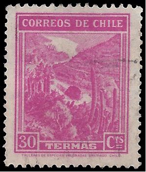 Chile # 202 1938 Used