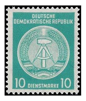 Germany DDR #O38 1957 Mint NH