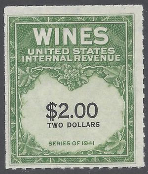 Scott RE174 $2.00 Internal Revenue: Wines 1949 Mint NH