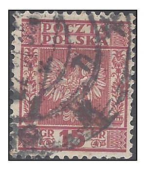 Poland # 270 1933 Used