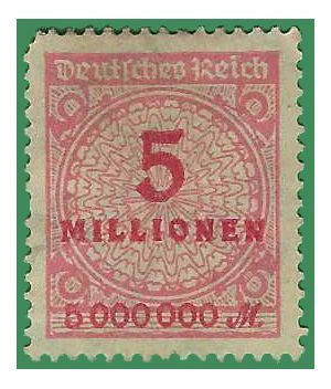 Germany # 285 1923 Mint H Dirty