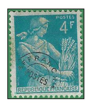 France # 707 1954 Used Precancel