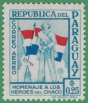 Paraguay #C236 1957 Mint NH