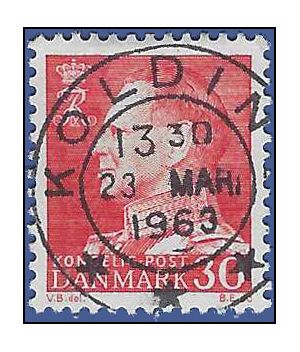 Denmark # 385 1961 Used