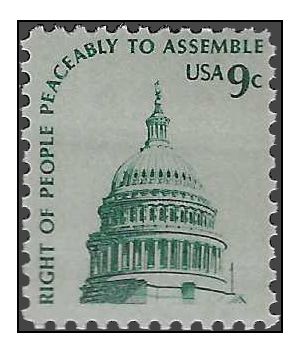 #1591 9c Americana Issue Capitol Dome 1975 Mint NH