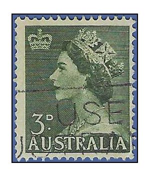 Australia # 257 1953 Used
