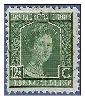 Luxembourg #  98 1914 Used