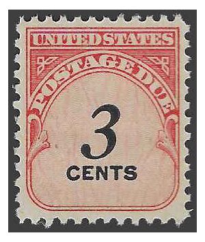 Scott J 91 3c US Postage Due Shiny Gum 1959 Mint NH