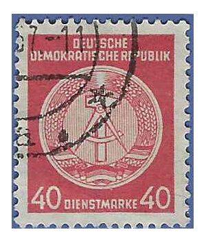 Germany DDR #O25 1954 CTO