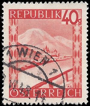 Austria # 506 1945 Used