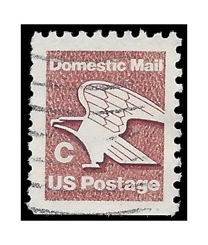 #1948 20c C Rate Eagle Booklet Single 1981 Used
