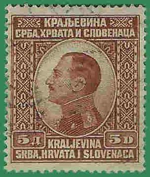 Yugoslavia #  34 1924 Used