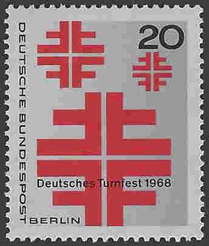 Germany Berlin #9N266 1968 Mint NH