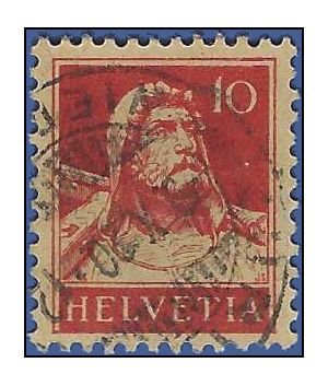 Switzerland # 167 1914 Used Type 2