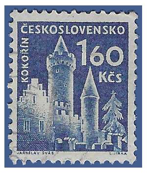Czechoslovakia # 977 1960 Used
