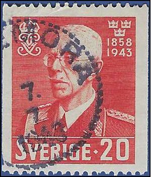 Sweden # 338 1943 Used