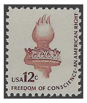 #1594 12c Americana Issue Torch, Statue of Liberty 1981 Mint NH