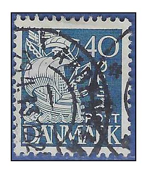 Denmark # 238j 1940 Used