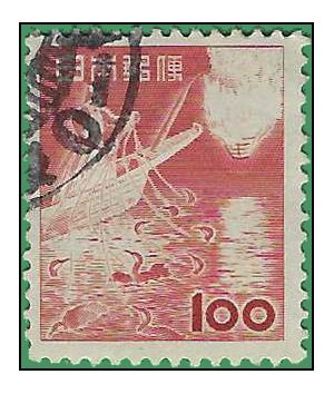 Japan # 584 1953 Used