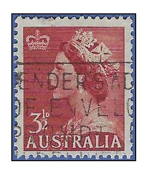 Australia # 258 1953 Used