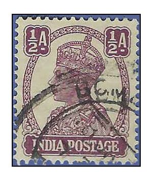 India # 169 1942 Used