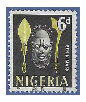 Nigeria # 107 1961 Used