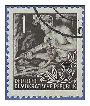 Germany DDR # 155 1953 CTO