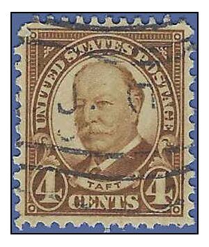 # 685 4c William H. Taft 1930 Used