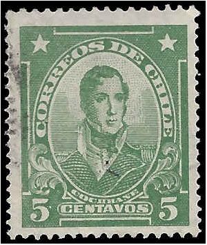 Chile # 162 1928 Used