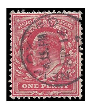 Great Britain # 128 1902 Used