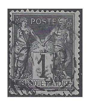 France #  86 1877 Used
