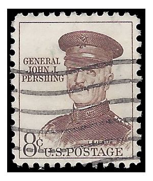#1042a 8c Liberty Issue John J. Pershing 1961 Used