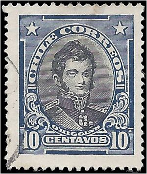 Chile # 164 1929 Used