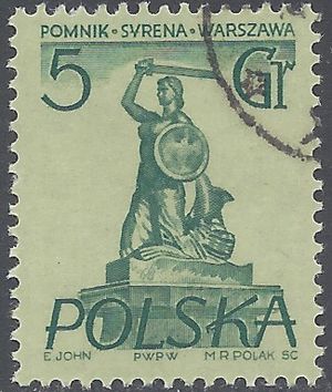 Poland # 668 1955 CTO
