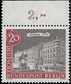 Germany Berlin #9N199 1962 Mint NH w/Tab