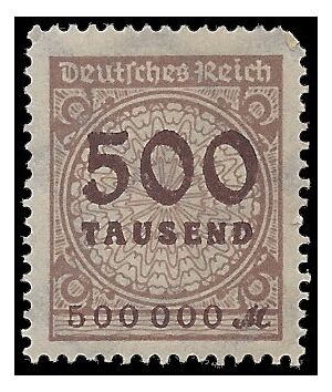 Germany # 280 1923 Mint H