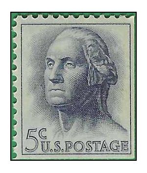 #1213c George Washington Booklet Pane Single 1963 Mint NH