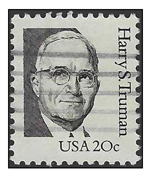 #1862a 20c Great Americans Harry S. Truman 1984 Used