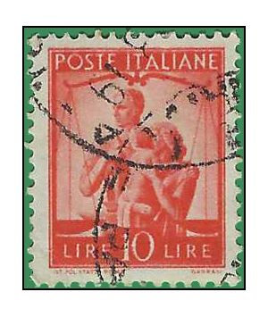 Italy # 487 1947 Used