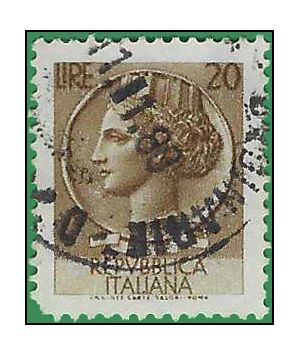 Italy # 998f 1968 Used