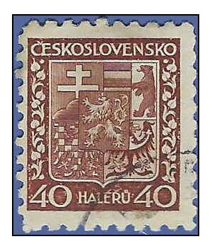 Czechoslovakia # 157 1937 Used